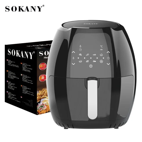 قلاية هوائية 8 لتر ديجتال سوكاني SK-8014