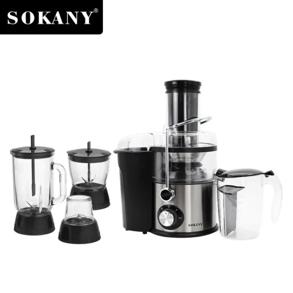محضر 4 فى 1 سوكاني عصارة و خلاط و كبه و مطحنة قوة 1700 وات Sk-191