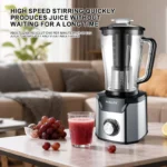 ⁦خلاط 3*1 سوكاني (شفشق + مطحنة + مصفاه للعصير) قوة 1000 وات SK03072⁩ - الصورة ⁦4⁩