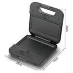 ⁦ساندويتش ميكر راف 8*1 قوة 800 وات RAF R.2291⁩ - الصورة ⁦3⁩