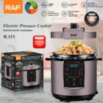 ⁦حلة ضغط كهرباء 6 لتر قوة 1000 وات Raf R.171⁩ - الصورة ⁦6⁩
