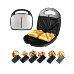 ساندوتش ميكر 6*1 حجم وسط قوة 1000 وات HFM-3013