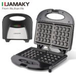 ⁦ماكينة صنع الوافل قوة 1000 وات Jmk2001⁩ - الصورة ⁦2⁩