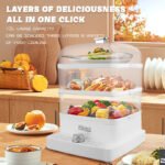 ⁦حلة طهي بالبخار  12 لتر 3 دور KA5015⁩ - الصورة ⁦5⁩