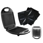 ساندوتش ميكر 3*1 حجم جامبو قوة 1200 وات  AR-2515