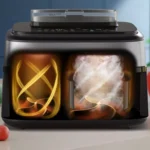 ⁦قلاية هوائية فيليبس 5000 مع سلة مزدوجة مع بخار – ‎2750 واط – 9 لتر – NA555/09⁩ - الصورة ⁦3⁩