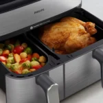 ⁦قلاية هوائية فيليبس 5000 مع سلة مزدوجة مع بخار – ‎2750 واط – 9 لتر – NA555/09⁩ - الصورة ⁦4⁩