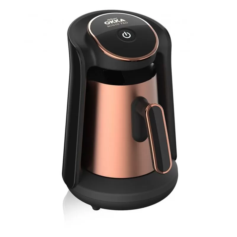 arzum-okka-minio-pro-turkish-coffee-maker-480w-blackcopper-ok0010 ماكينة قهوة تركي اوكا مينيو بروArzum okka miniopro - الصورة 1