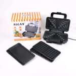 ساندوتش ميكر حجم كبير قوة 900 وات Kolax 901780